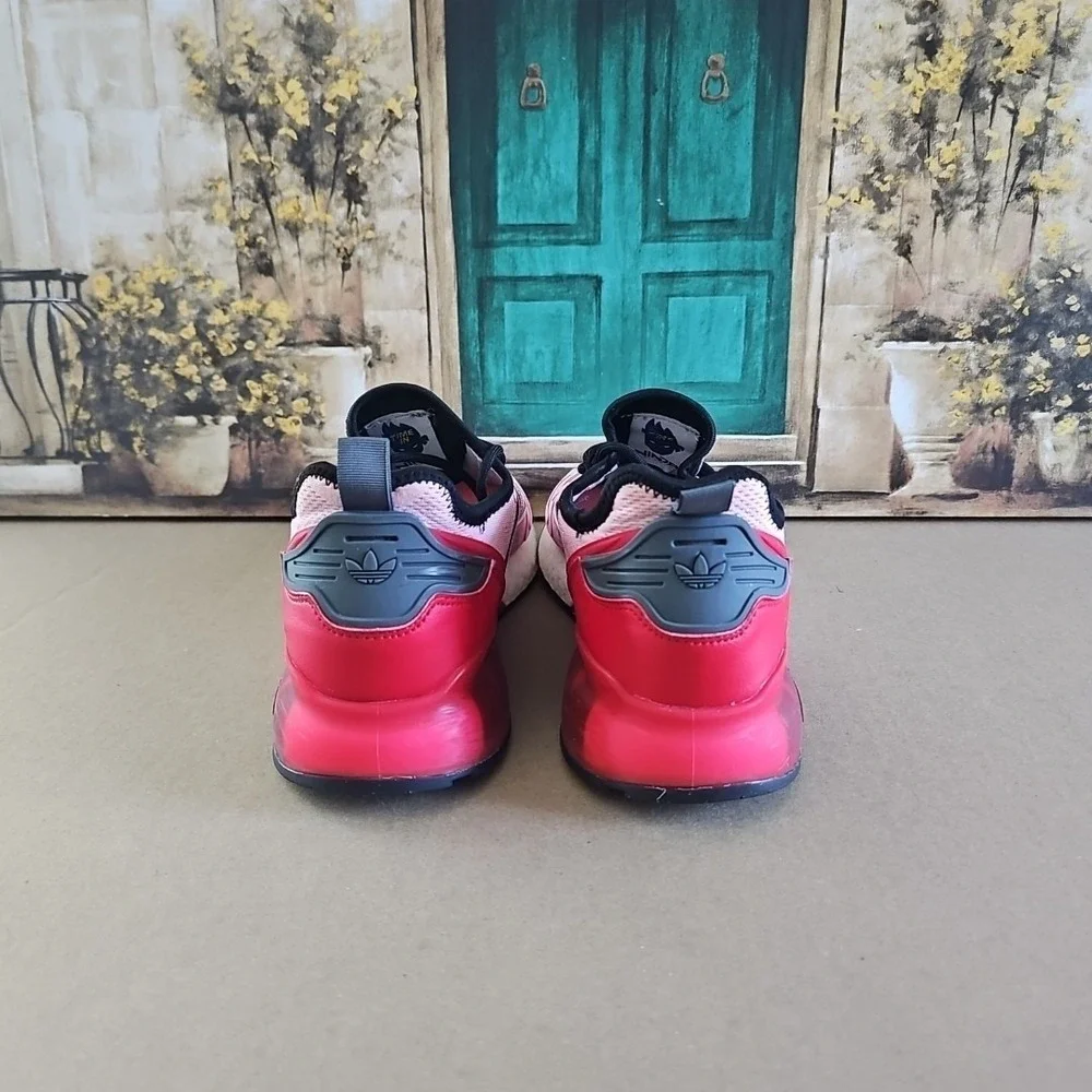 Adidas Men's Ninja ZX 2K Boost Pink‎ Running Shoes FZ0454 Size 8
